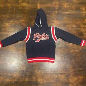 Ralph Lauren script spellout Hoodie Size Medium